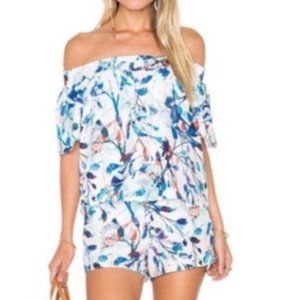 Parker silk romper